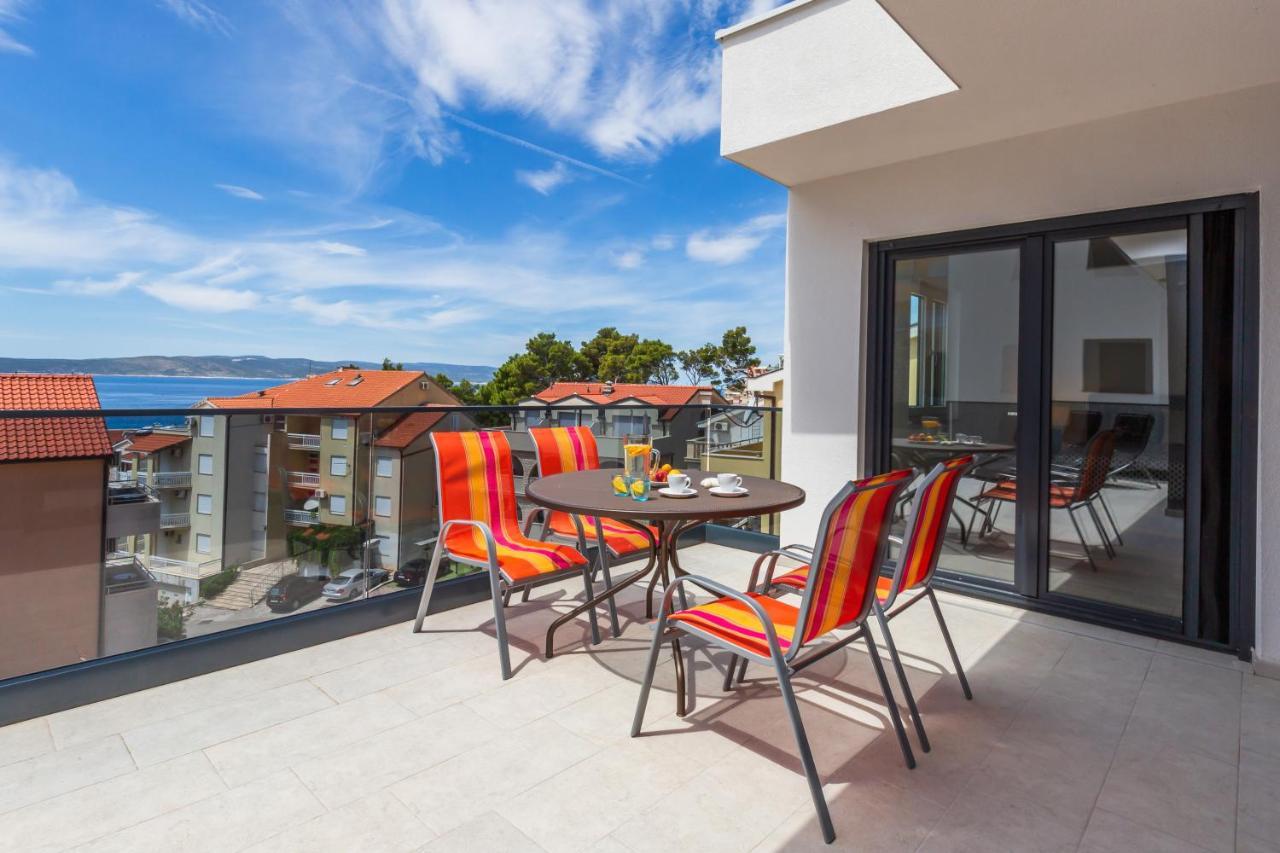 Luxury 2 Bedroom Apartment With Sea View Baska Voda Exterior photo