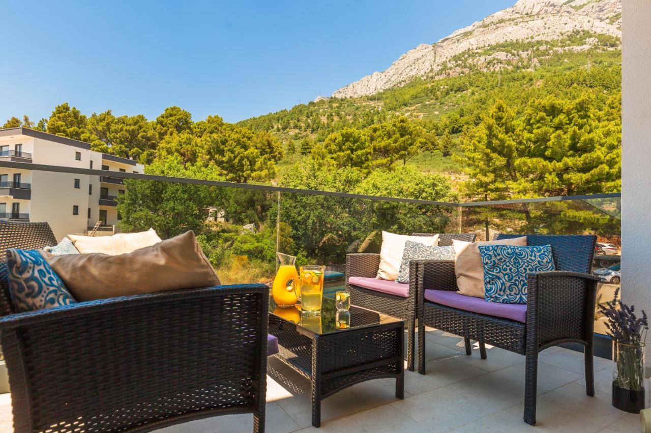 Luxury 2 Bedroom Apartment With Sea View Baska Voda Exterior photo