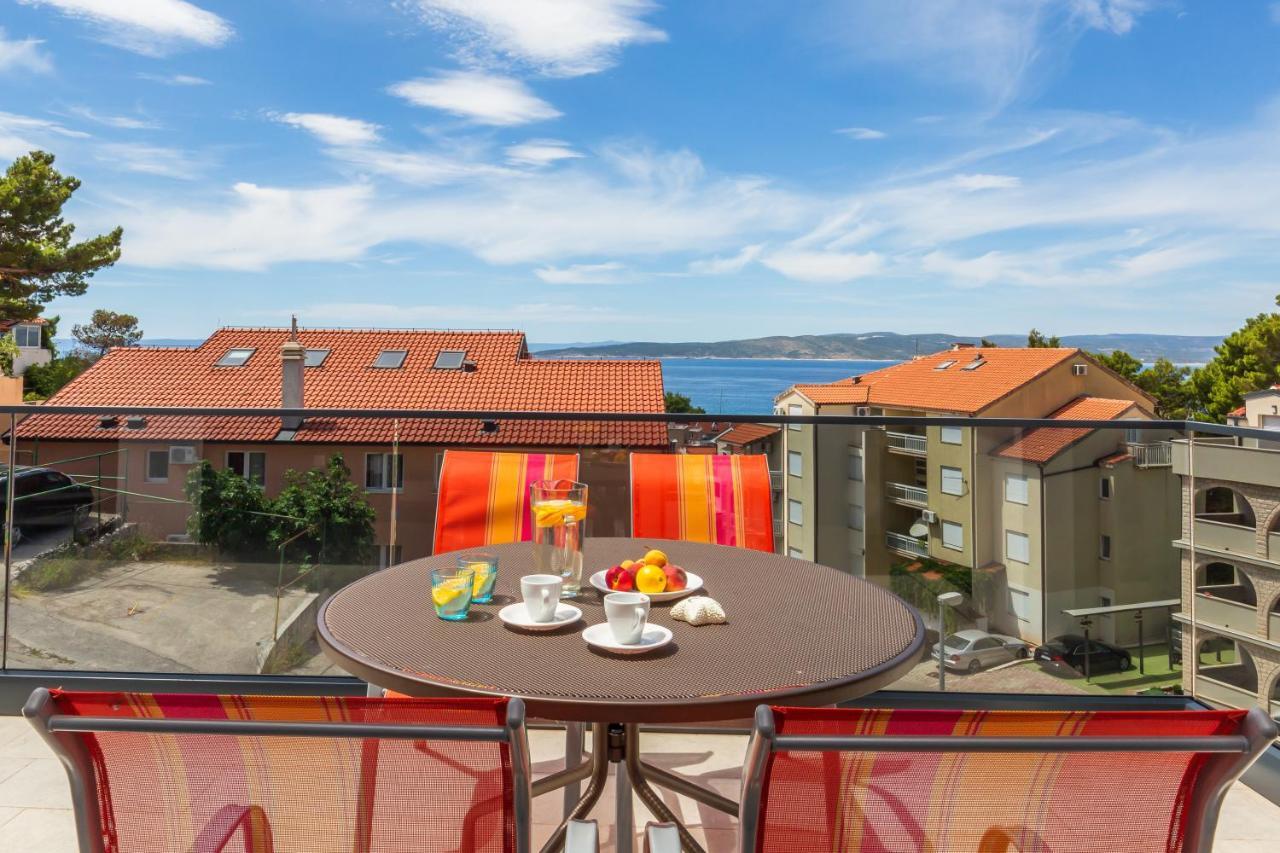 Luxury 2 Bedroom Apartment With Sea View Baska Voda Exterior photo